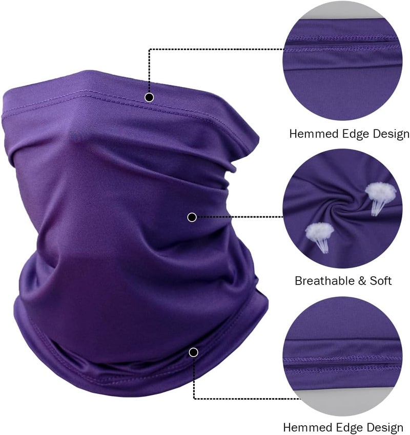 SRLLBBY Fishing Neck Gaiter, Sun Protection Face Mask, Cooling Neck Shield Scarf Cycling Balaclava Bandana for Men and Women - Image 3
